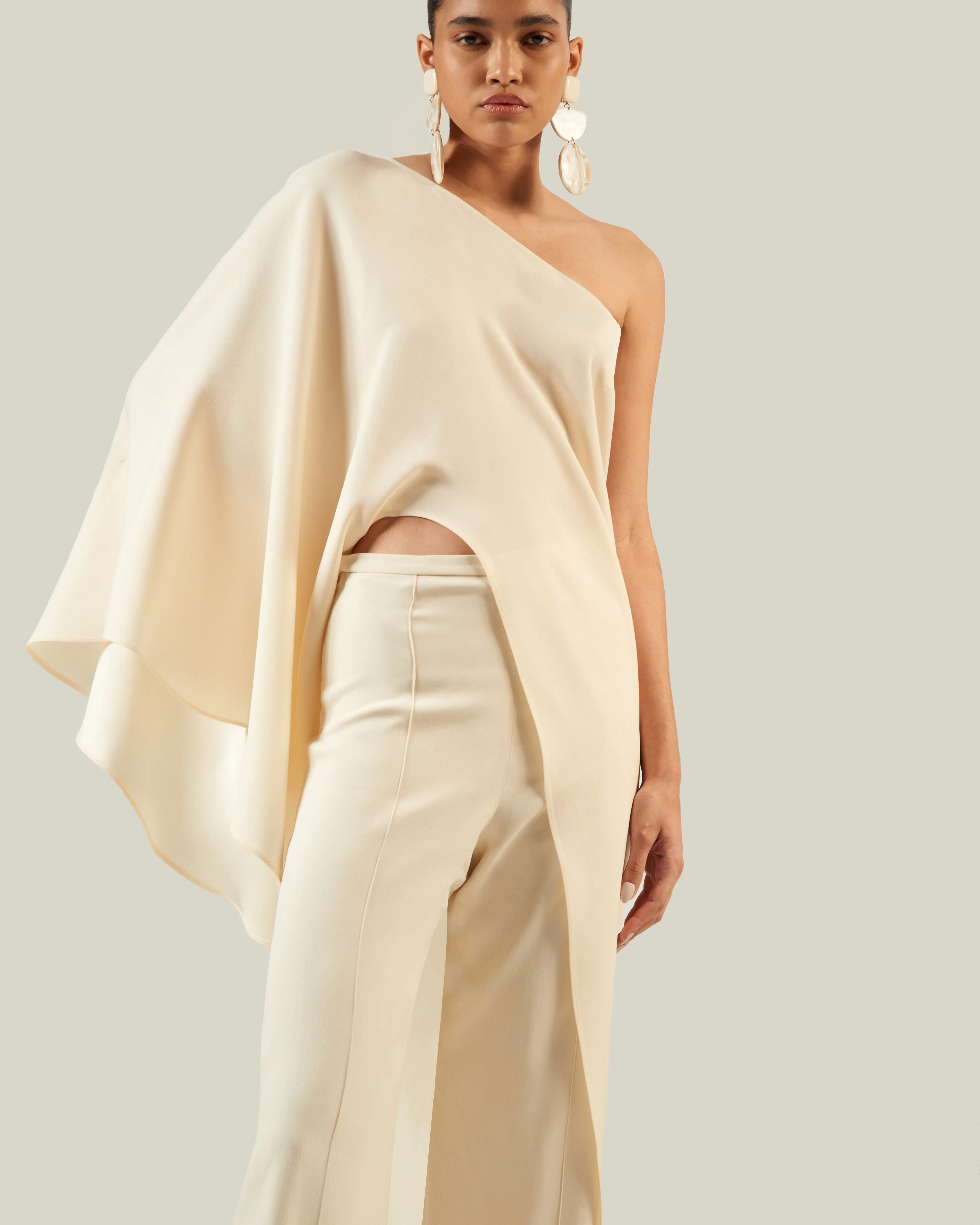 Panaro Blouse in Ivory
