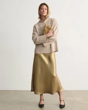 Part Two Laurinas Satin Skirt