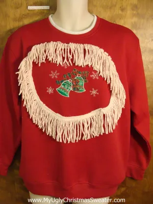 Plaid Bells Funny Christmas Sweatshirt
