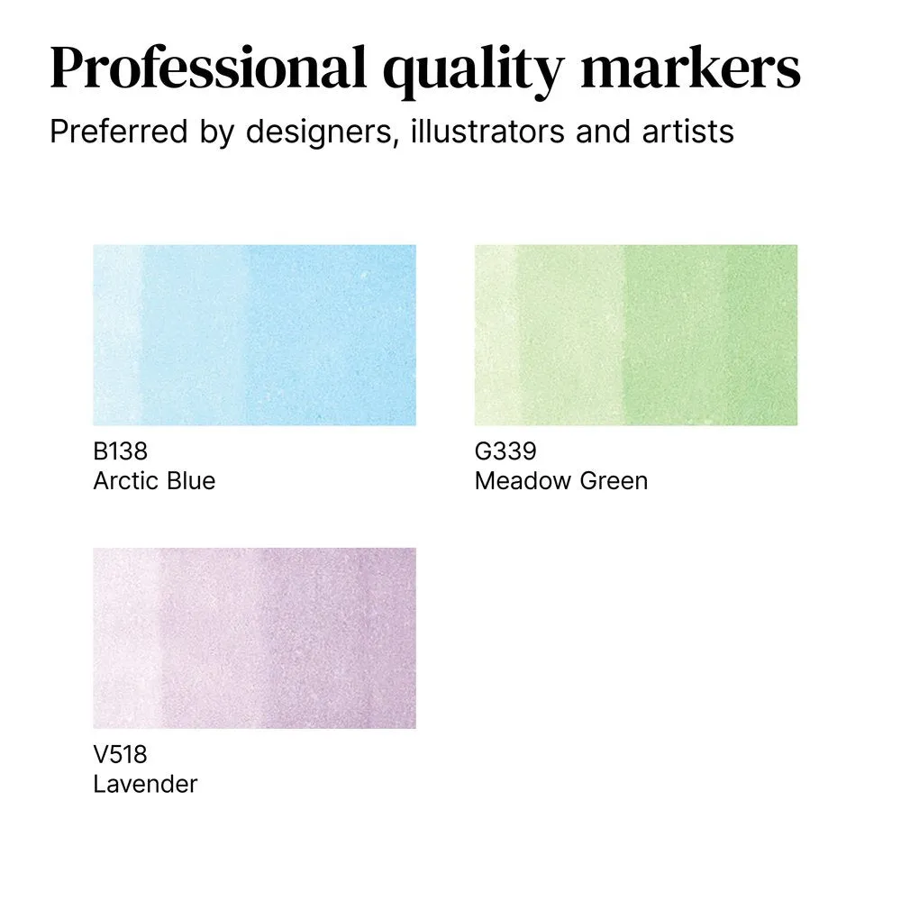 Promarker 3  Pastel 1 Tones Set