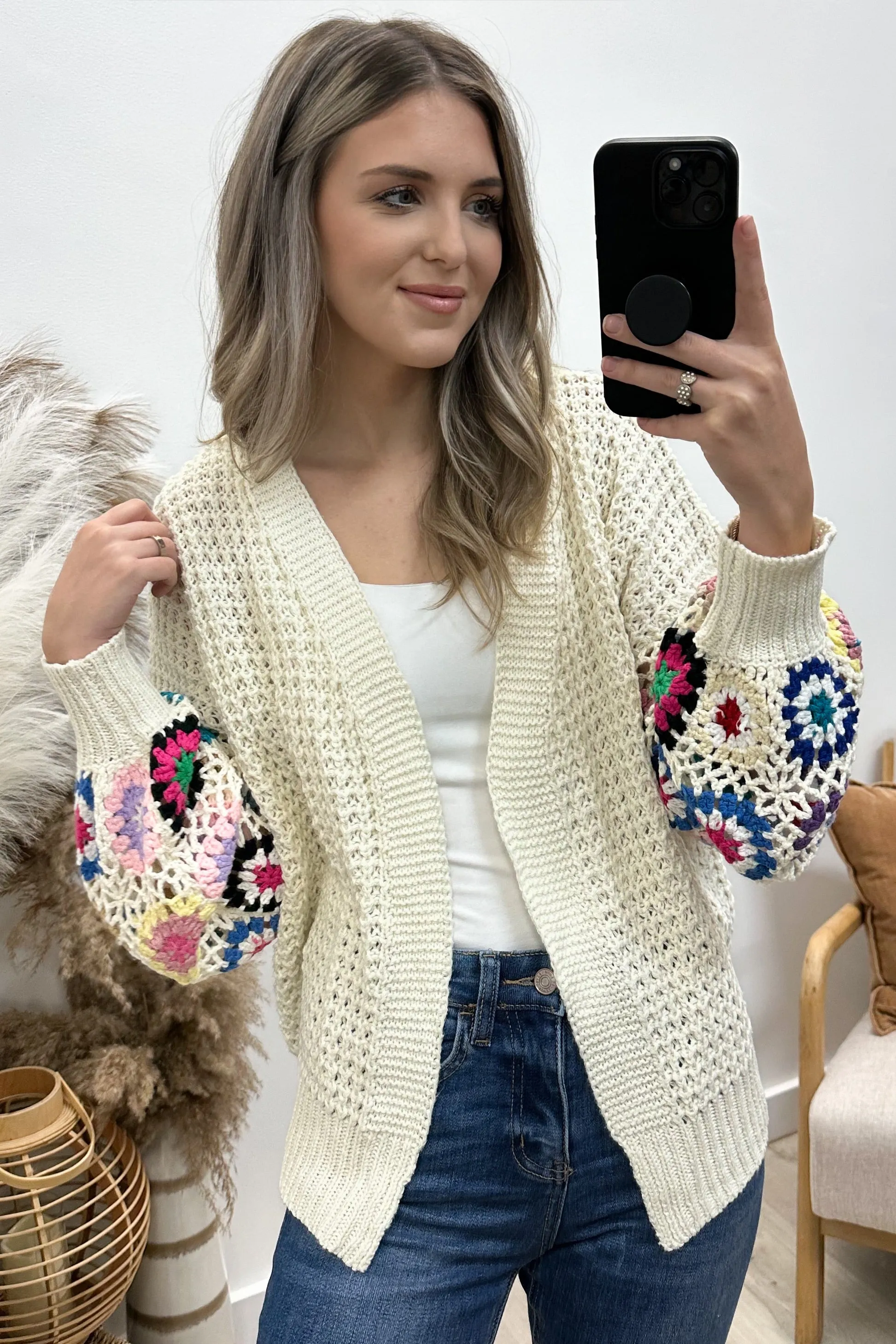"My Darling" Cardigan (Ivory)
