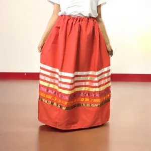 Ribbon skirt with No print