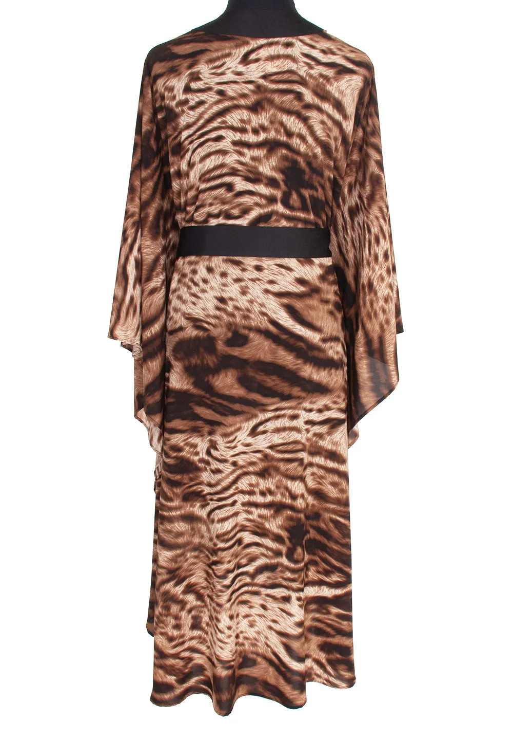 Safari - African Cat Kimono (Black)