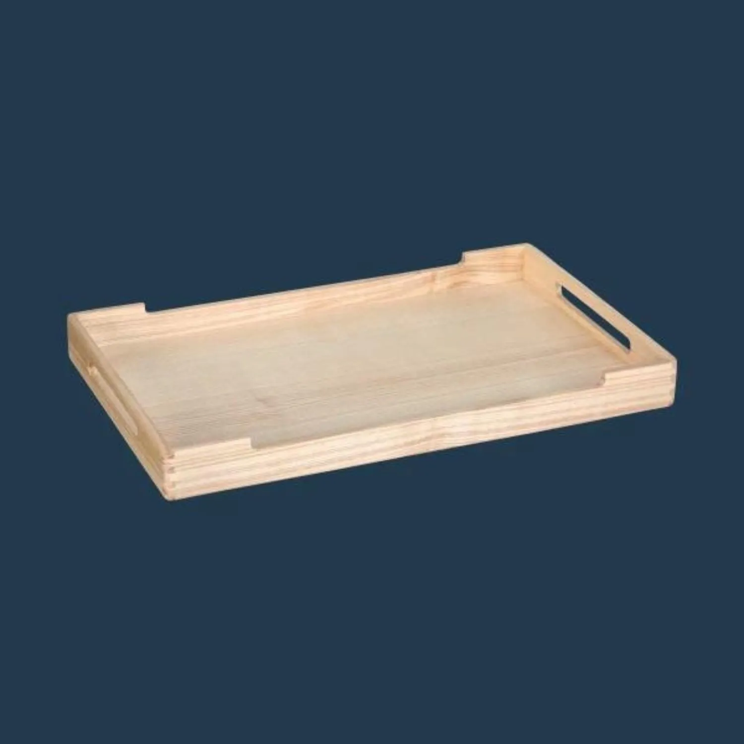 Serving Tray | Canadian Ash Wood | Sturdy And Stylish | Smooth Finish | 18"