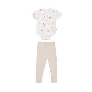 Short Sleeve Kimono Set