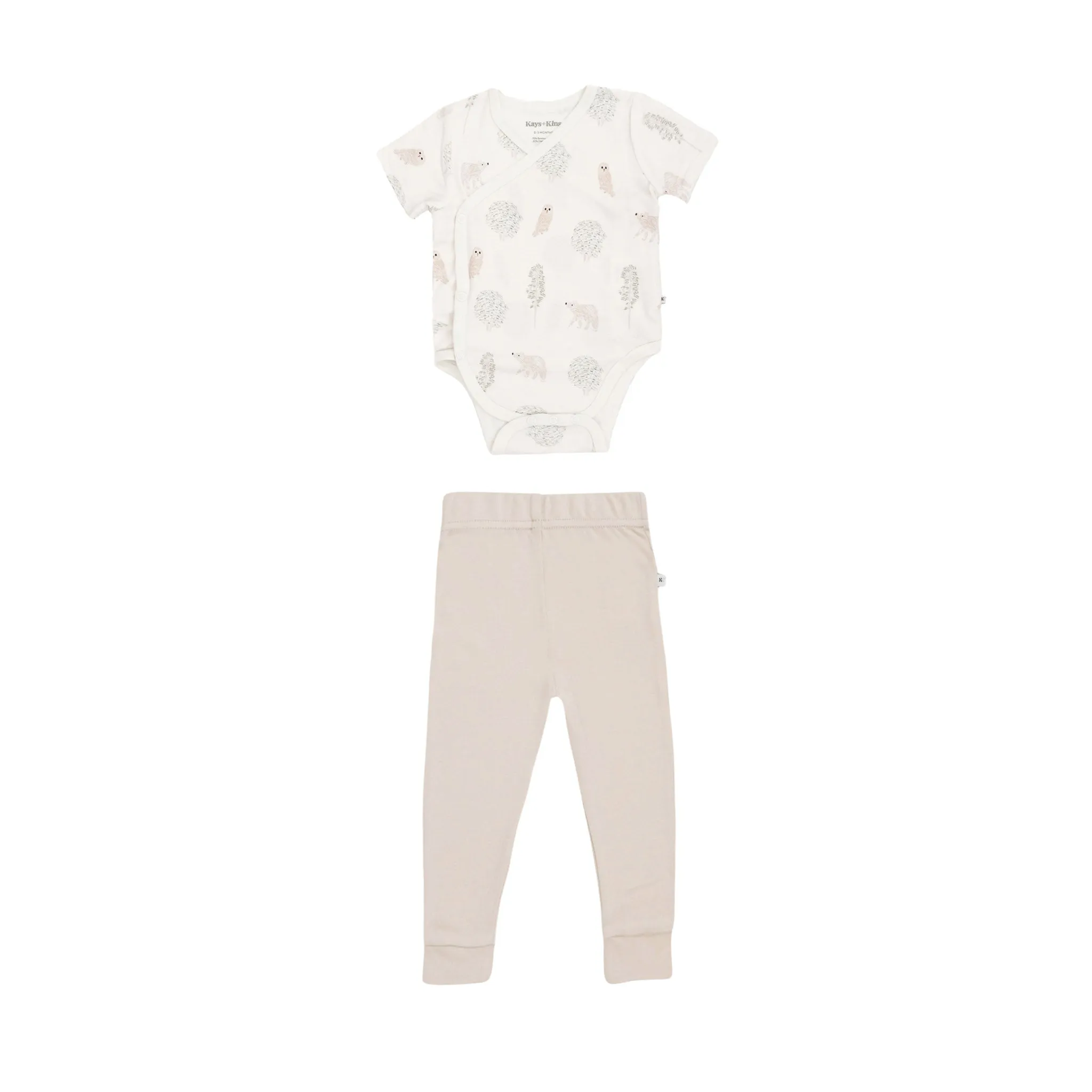 Short Sleeve Kimono Set