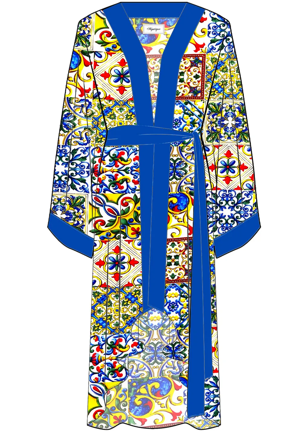 Siciliana - Dulce Kimono (Royal Blue)