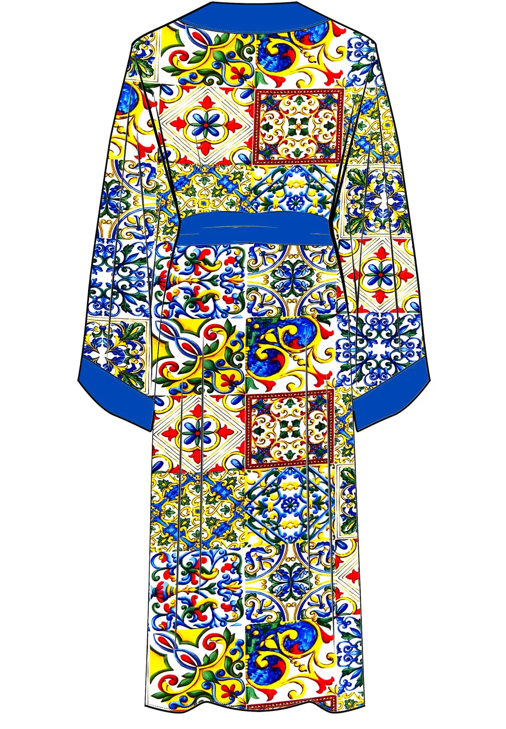 Siciliana - Dulce Kimono (Royal Blue)