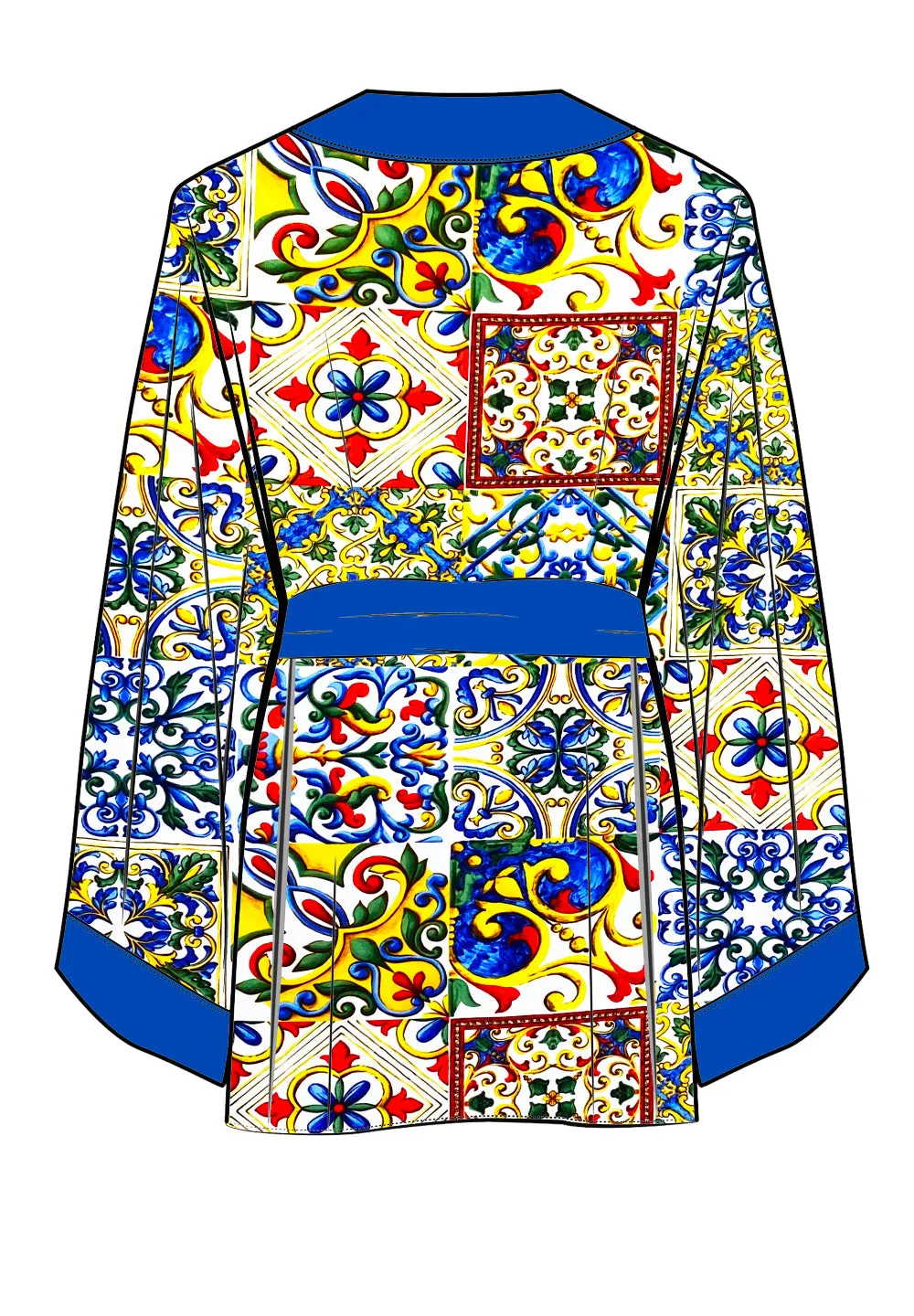 Siciliana - Dulce Kimono (Royal Blue)