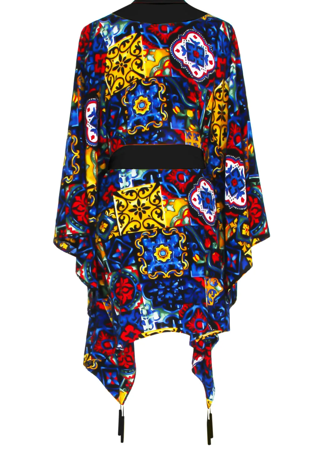 Siciliana - Valentina Kimono (Black)