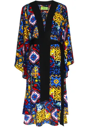 Siciliana - Valentina Kimono (Black)