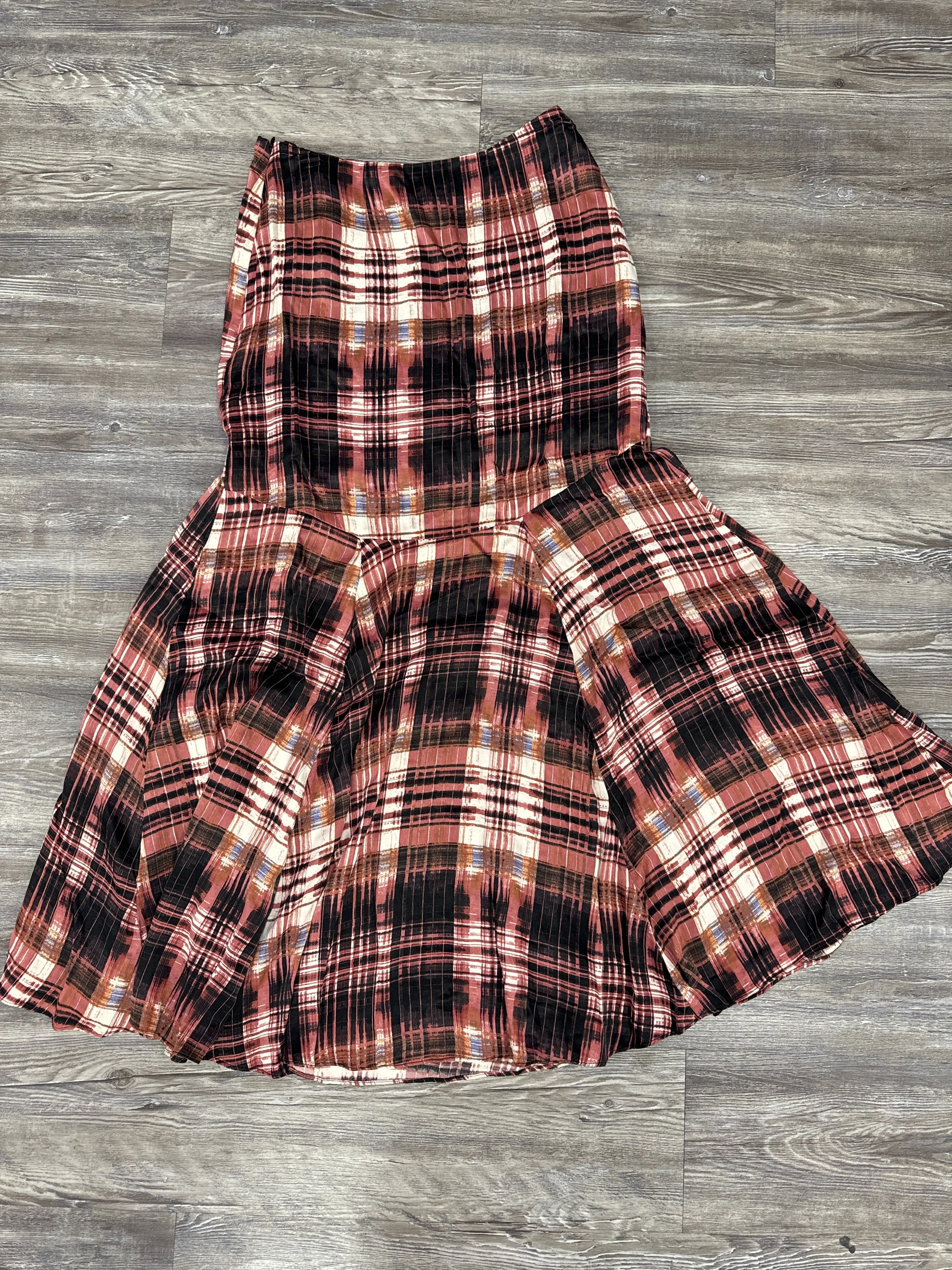 Skirt Maxi By Free People In Pink & White, Size: 6