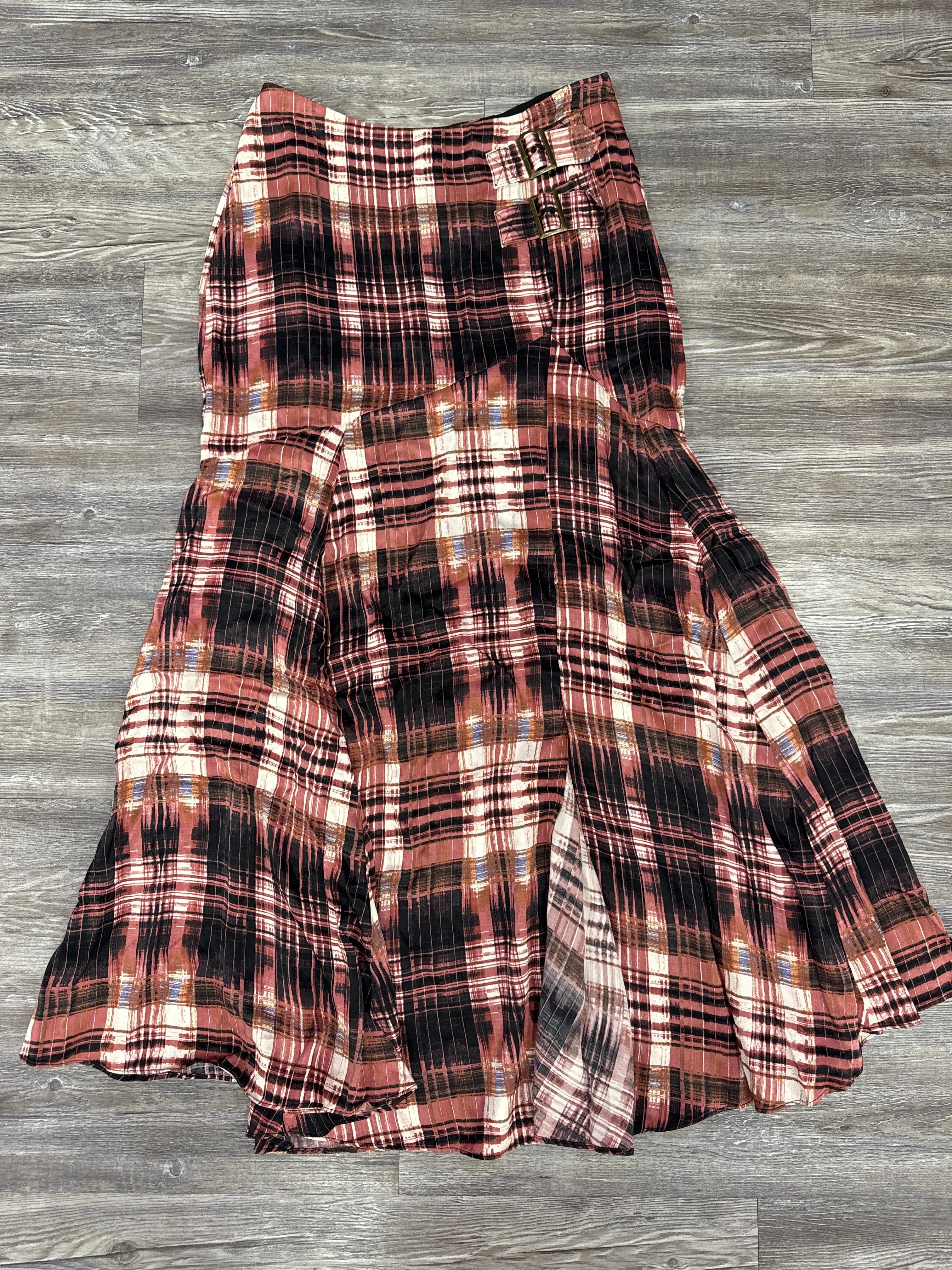 Skirt Maxi By Free People In Pink & White, Size: 6