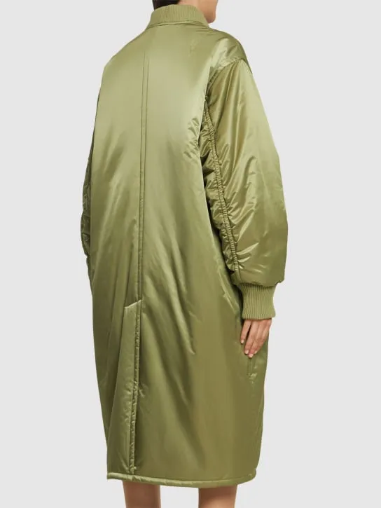 Stand Studio   Abbie nylon long coat 