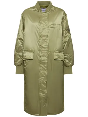 Stand Studio   Abbie nylon long coat 