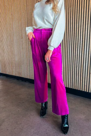 Sugarplum Velvet Pants | FINAL SALE