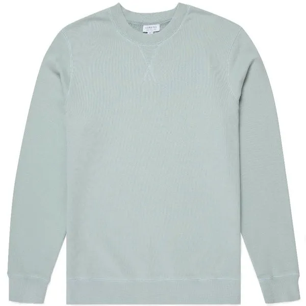 Sunspel Sweatshirt - Dusky Green
