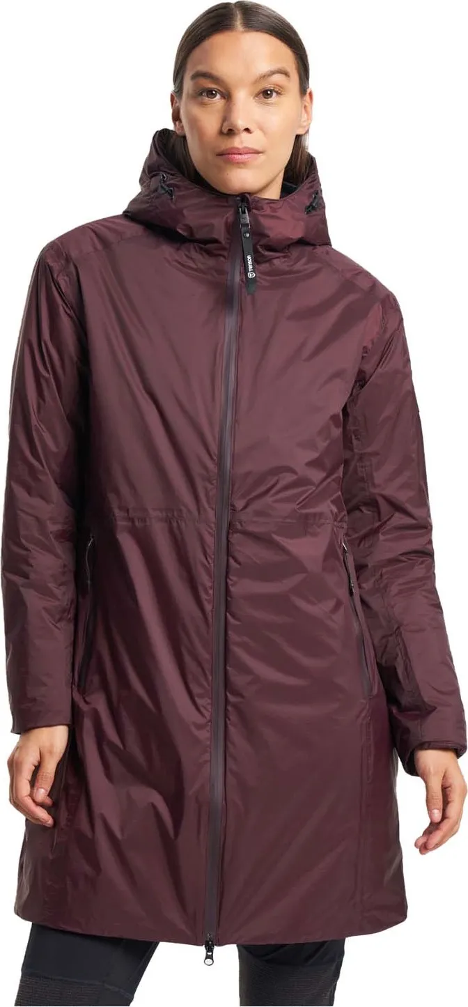 Tenson Women&#x27;s Transition Coat Aubergine | Buy Tenson Women&#x27;s Transition Coat Aubergine here | Outnorth