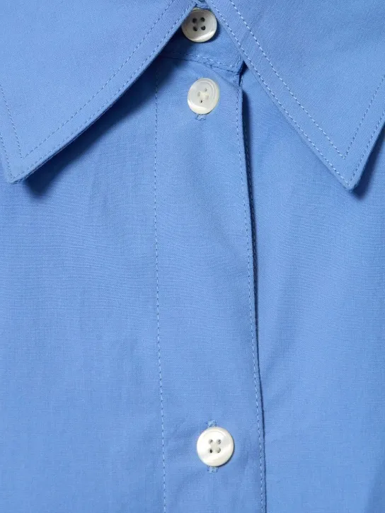 Toteme   Kimono sleeve cotton poplin shirt 