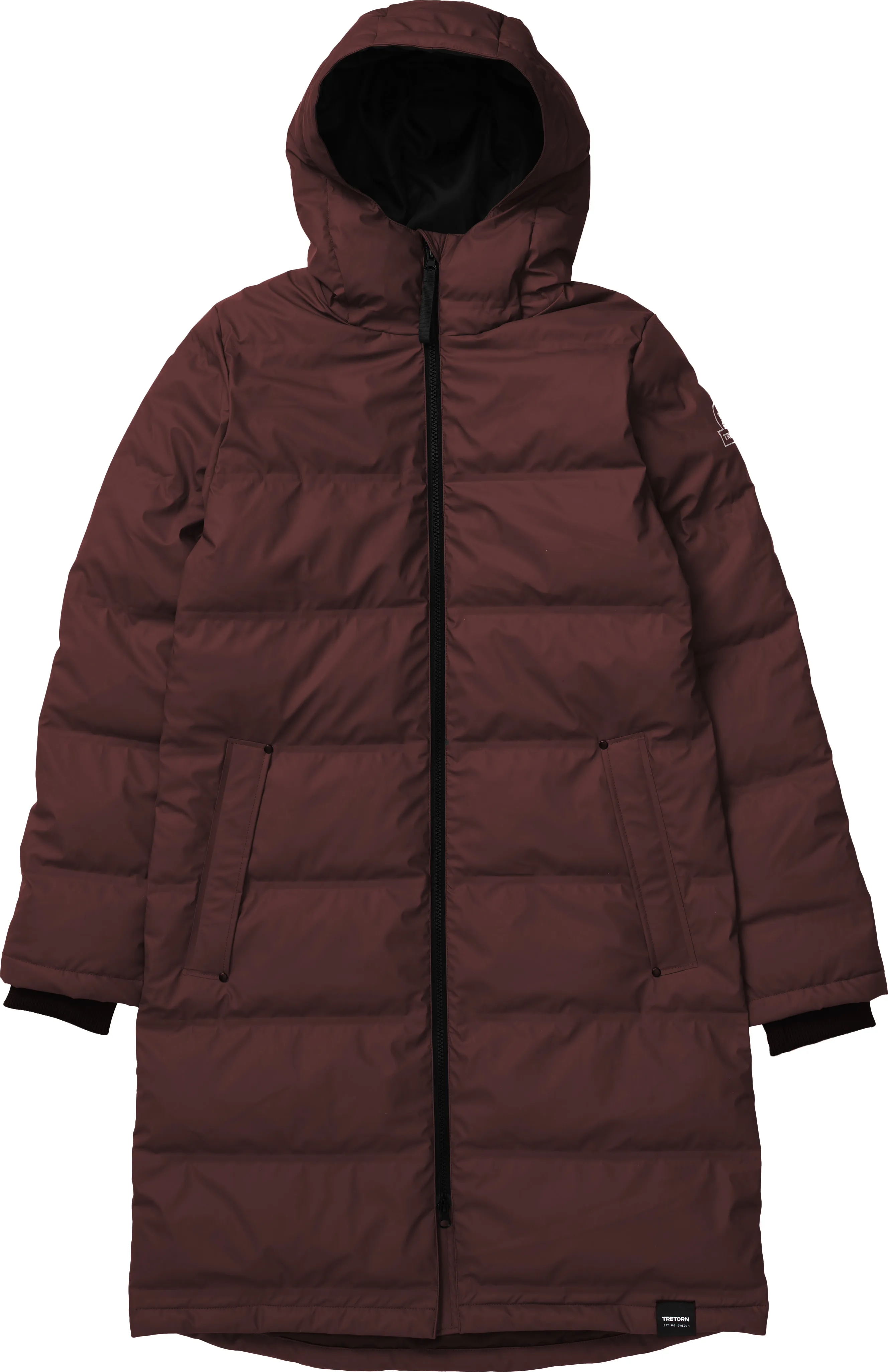 Tretorn Women&#x27;s Lumi Coat Brown Plum | Buy Tretorn Women&#x27;s Lumi Coat Brown Plum here | Outnorth
