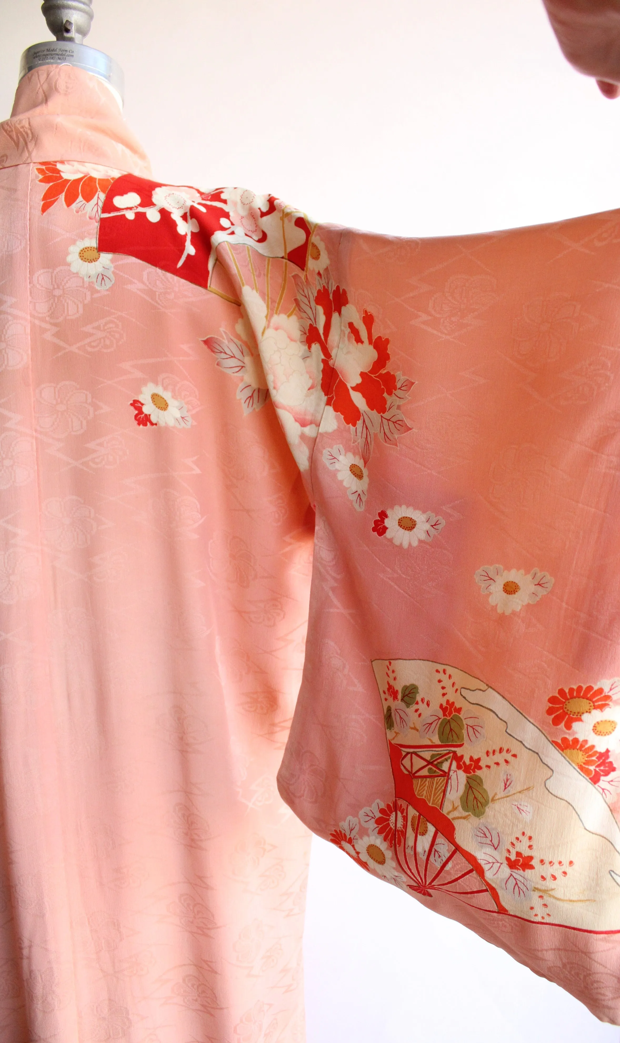 Vintage Silk Kimono with Obi
